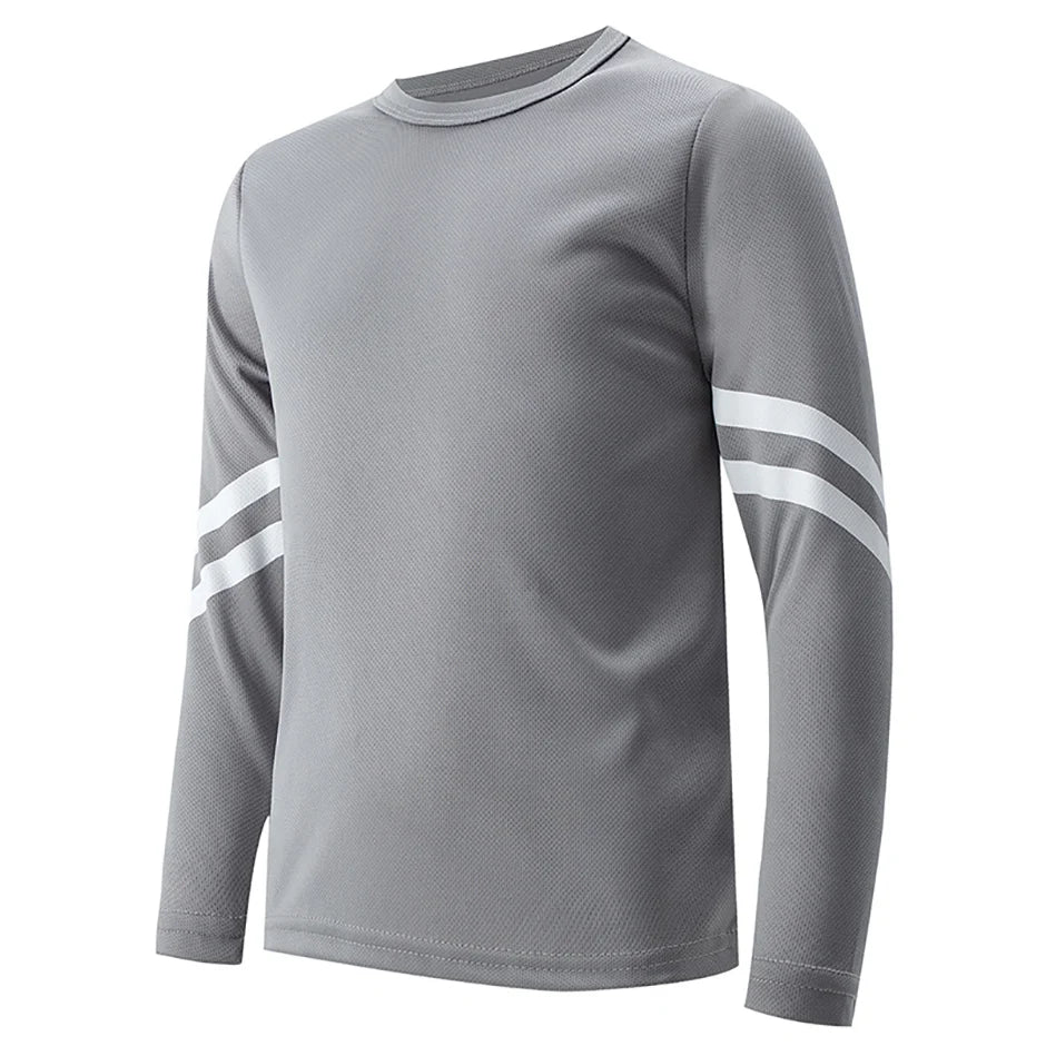 Children's quick-drying sports long sleeve T-shirt comfortable and fashionable sports running basketball football cycling T-shir