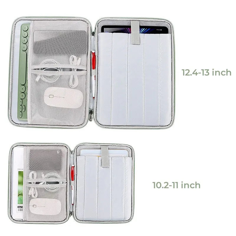Sleeve Case For iPad 10th 9th Generation Pro 12 9 Shockproof Cover for Air 5/4 MiPad 5 Pro 11 12.4 Bag For Macbook Matepad 12.6