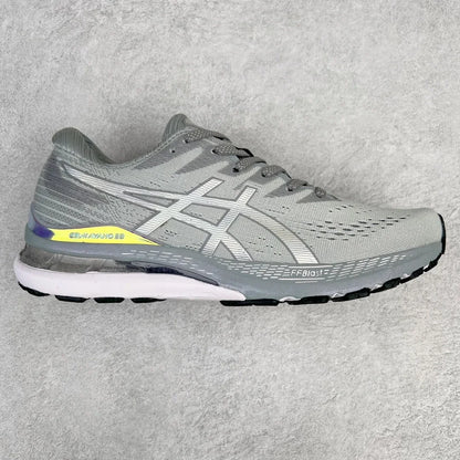 Zapatillas de running todoterreno originales Asics Gel Kayano 28 para hombre, amortiguación, estabilidad y transpirables.