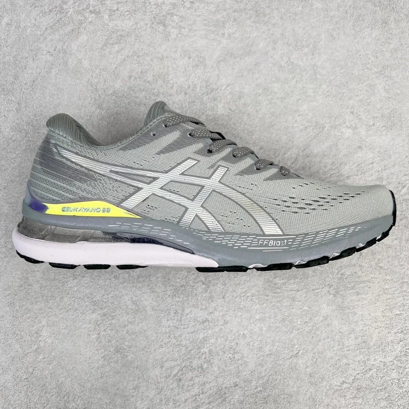 Zapatillas de running todoterreno originales Asics Gel Kayano 28 para hombre, amortiguación, estabilidad y transpirables.