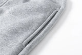 New men's autumn and winter hooded sweatshirts, sportswear, outdoor fashionable jogging couple pullovers and trousers two-piece