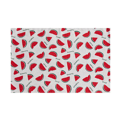 4 Pcs/Set Simple Tableware Mat Rectangle Individual Placemats Heat Insulation Dining Table Mat Table Decoration And Accessories