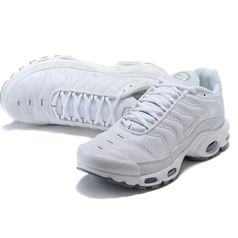 Nike Air Max Plus TN Running Shoes Triple Black Classic Outdoor Jogging Walking Sports Shoes Trainers Women Men Sneakers