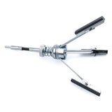 Three-jaw Cylinder Sander Inner Diameter Grinder Steel Car Engine Brake Cylinder Bore Hone Tool Flexible Shaft Honing 19-64mm