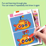 An educational fault finding game: reusable wiping paper for focus and attention training