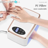 380W Professional Nail Dryer 90 LEDs UV Lamp for Curing All Gel Nail Polish Motion Sensing Manicure Pedicure