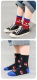 Disney Socks Kids Baby Socks Spiderman Cartoon Anime Hero Cotton Boys Tube Sock Children Autumn Winter Kids Socks Random 1pairs