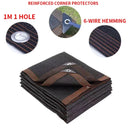 Multiple color outdoor garden sunshade net, terrace sunshade net, camping sunshade net, UV protection, HDPE sunscreen cloth, sun