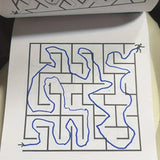 Maze puzzle book: Brain-challenging toy for boys and girls - Maze, logic games, and concentration exercises - Children's gift