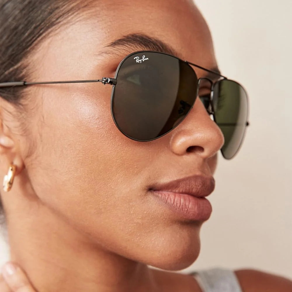 Ray-ban original Classic 3025 Glass Lenses Aviator Sunglasses in box