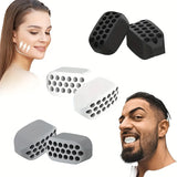 Masseter Ball Facial Muscle Trainer - Silicone jaw trainer for strengthening the masseter muscles and defining the jawline