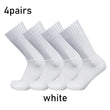Socks 4pairs/set Aero Pure Color Cycling Silicone Sports Non-slip Pro Racing Bicycle Socks Summer Cool Calcetines Ciclismo
