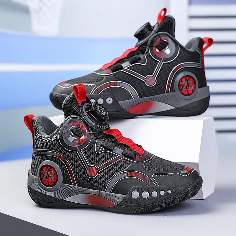 High Designer Basketball Shoes For Men Trend 2024 High Top Sneakers Brand Platform Non-slip Basketball Tennis Men Gym Shoes
