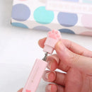 4Style Portable Folding Cat's Paw Scissors Stainless Steel Art Tool Multi-Function Pen-Shaped Scissors for Handbooks  Office Use