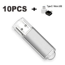 10PCS/lot Colour USB Flash Drive 2.0 4GB 8GB 16GB Mini Memory Stick Pendrive 32GB 64GB 128GB USB Stick  Flash Disk Free laser