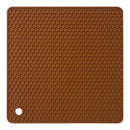18cm Square Silicone Mat Heat Resistant Potholder Dining Table Placemat Non-slip Pot Holder Cup Coaster Kitchen Accessories