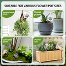 2/4Pcs 500ML Automatic Drip Irrigation System Self Watering Plant Watering Bulbs for Garden Flower Plants Watering Balls Devices