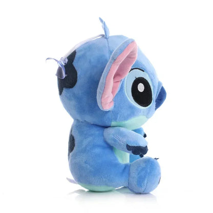 Peluche de Stitch de 20 cm, juguete kawaii de TV, colgante con el mismo párrafo, regalo de cumpleaños para niños, modelos de pareja
