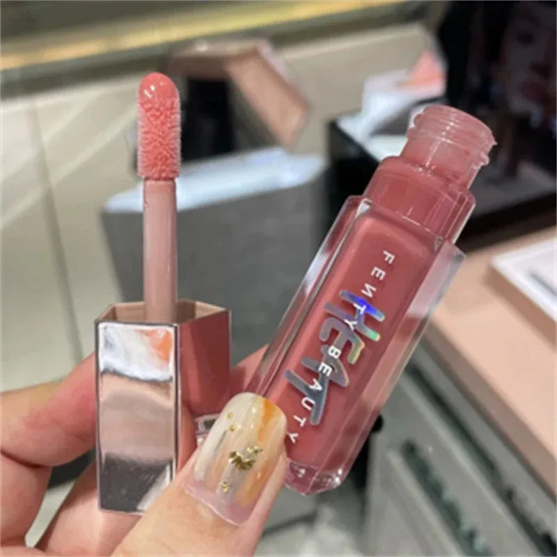 Hot Sale Fenty Beauty Lip Gloss Multicolor Moisten Shine Glitter Lip Plumper Makeup Beginner Liquid Lipstick Makeup Cosmetics