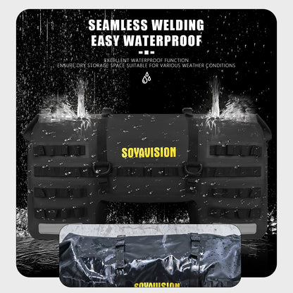 SOYAVISION 20L 50L 70L 80L 100L Motorcycle Waterproof Tail Bag Travel Outdoor Luggage Bag Motorcycle Seat Bag