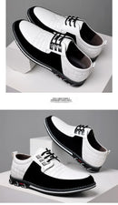 2024 Autumn Business Casual Shoes for Men Trend Classic Leather Shoes Outdoor Men Sneakers Sewing Breathable Men's Dress Shoes