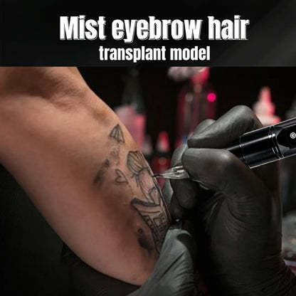 Máquina de tatuaje inalámbrica con motor de 4 mm y 4 velocidades ajustables, ideal para artistas del tatuaje principiantes. Suministros para tatuajes.