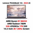 [New arrivals!!!] Lenovo ThinkBook 14+ 2025 Laptop R7 350 860M / R7 H 260 32G 1TB SSD 14.5'' 3K 120Hz Compact Office Notebook