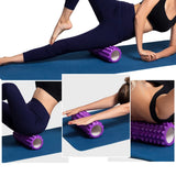 1pc Foam Massage Roller, Physiotherapy and Sports Rehabilitation, Hollow Yoga Column Fitness Equipment for Muscle Massage, Rolle