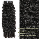 Kit mechas cabelo humanos crespo encaracolado 3C/4A - virgem premium