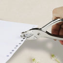 New Hand Held Metal Stationery Round Hole Paper Punch Bind Paper Perforator Cutter Corners Hole Punch DDK02