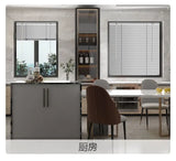 Blind Curtains No Punching Bathroom Toilet Kitchen Office Bedroom Roller Shutter Shading Lifting Rolling and Pulling Type Blinds