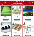 30/40/50cm Koi Pond Filter Brush 10pcs Fish Pond Filter High-density Brush Skimmer Aquarium Filtration System Cleaning Tools