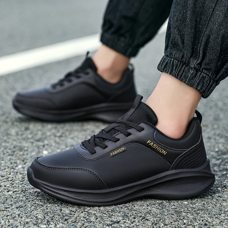 Autumn Light Men Sneakers Lace Up Casual Shoes For Men Cushioning Men Sport Shoes For Running Winter Waterproof Walking Shoes