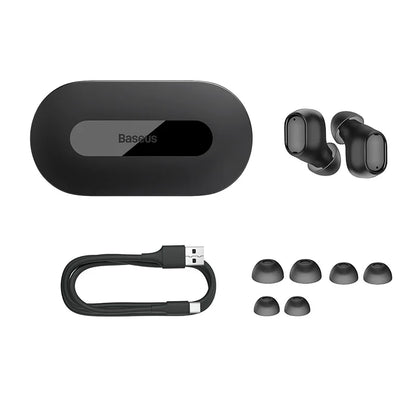 Auriculares inalámbricos Baseus Bowie EZ10 con Bluetooth 5.3, carga rápida, 0,06 pulgadas, baja latencia, miniauriculares deportivos de alta fidelidad.