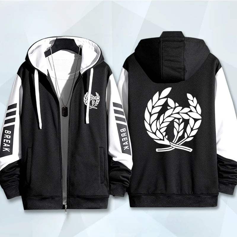 Sudadera con capucha y cremallera con estampado 3D de Game Honkai Star Rail para mujer y hombre, estilo hip hop, manga larga, estilo urbano