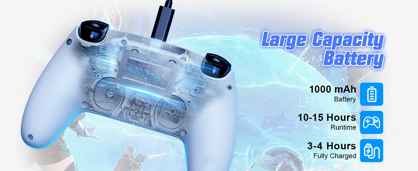 Gamepad For Playstation 5 Wireless Controller PS5 Console Gaming Controller With Turbo Dual Sense Vibrate Programming