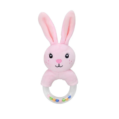 Baby Hanging Rattles Soft Sensory Learning Toy Plush Animals Stroller Infant Car Bed Crib Travel Activity for Babies Toddlers