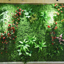 40X120CM Artificial Plant Lawn Subtropical Simulation Plant Grass Wall Panel Background Suitable For Hotel Garden Decoration