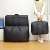 Super Large Capacity Travel Duffel Bag Foldable Luggage Travel Bag Waterproof Polyester Organizer Cloth Quilt Storage Bag