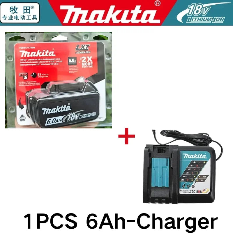 100% Genuine Makita 18v 6.0Ah Replacement battery bl1850b BL1850 bl1860 bl 1860 bl1830 bl1815 bl1840 LXT400 for makita tools
