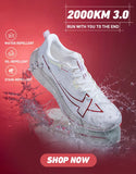 Xtep 2000km 3.0 Running Shoes For Men 2025 Spring Sneakers Cushioning Training Jogging Wear-Resistant Lightweight 875119110032
