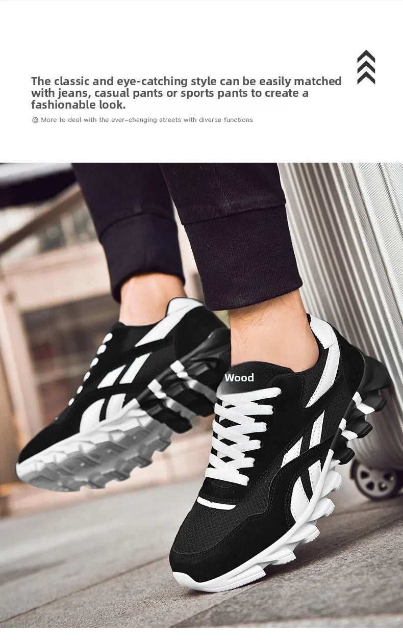 Men Sports Running Shoes Casual Marathon Breathable Lightweight Women's Comfortable Athletic Non-slip Walking Sneakers Outdoors