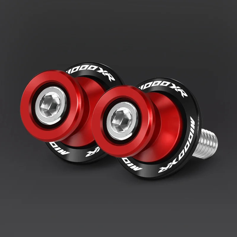 For M1000XR m1000xr 2024-2025 Motorcycle CNC Aluminum Swingarm Spools Sliders Stand Screws 8MM Swingarm Bolt M1000 XR