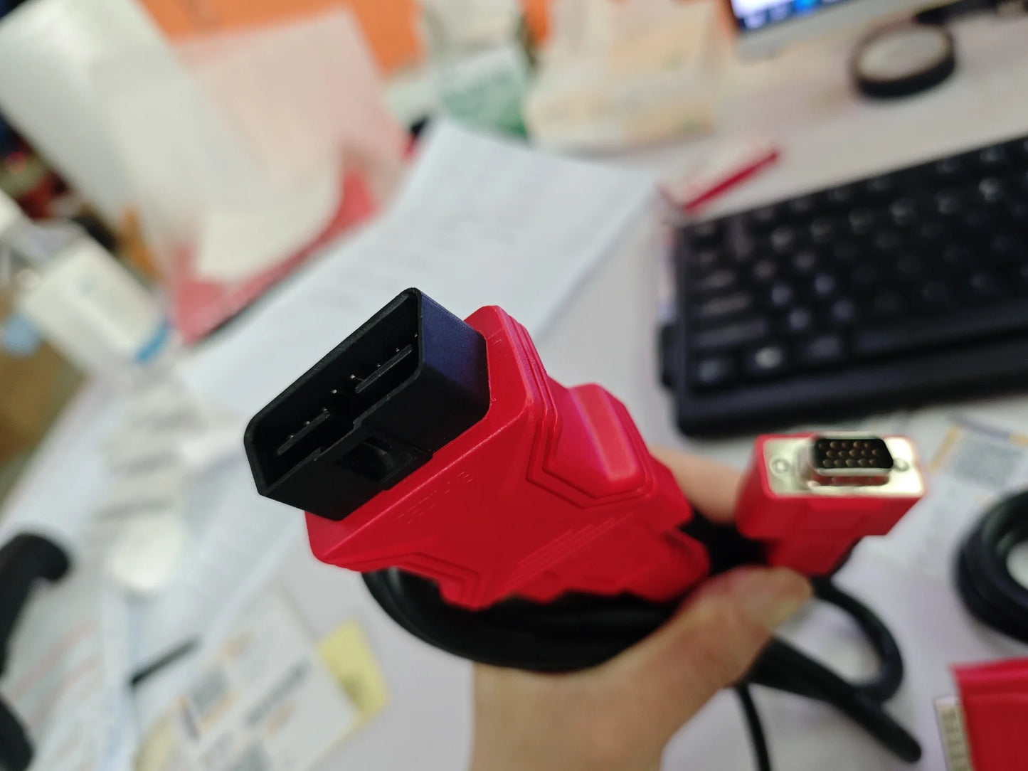 XTOOL OBD2 Universal 16 PIN Adapter X100 Pro Main Cable Car Diagnostic Cable For X100 Pad2/X100 PAD3/D7/D8/ A80PRO/IP819