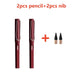 2pcs Retro red