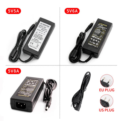 Switching Power Supply Lighting Transformer AC 110V~220V To DC 5V 12V 24V LED Power Adapter 1A 2A 3A 4A 5A 6A 8A 10A For Camera