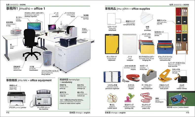 DK Japanese-English Bilingual Visual Graphic Dictionary English Learning Books