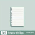 60 Sheets Notebook Refill Notepad Loose Leaf Binder Paper A4/ B5/A5 Blank/Grid/Lined Notebooks Writing Pads Office School