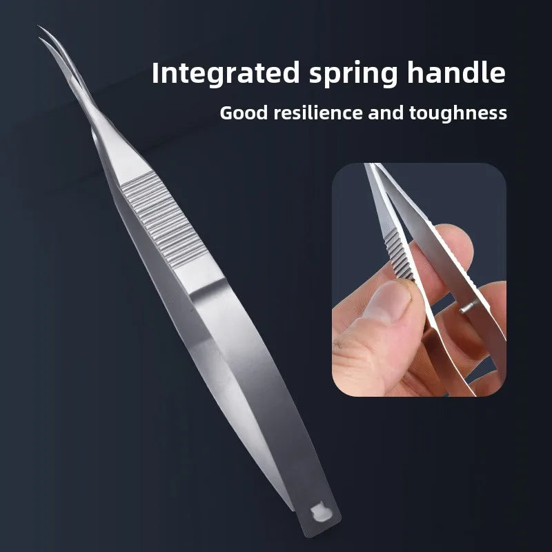 Russian Dovetail Scissors Beauty Nail Nail Removal Dead Skin Nail Barbs Curved StainlessSteel Spring Dead Skin Scissors