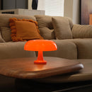 Classic Mushroom Table Lamp Modern Bauhaus Art Table Lamp Bedroom Bedside Lamp Danish Designer Orange Decorative Table Lamp